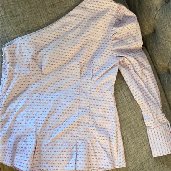 One shoulder long sleeve top - Picture 3 of 4